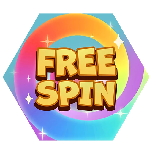 Rainbow Free Spin badge